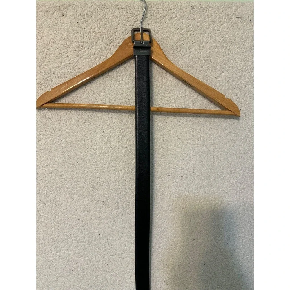 Perry Ellis Portfolio Men's Leather  Belt‎ Black  Size 36